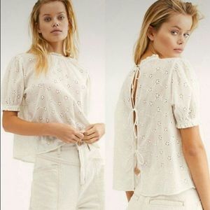 Free People Letters To Juliet Blouse NWOT